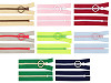 Plastic Zipper colored No 5, length 20 cm, with decorative slider