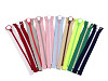 Plastic Zipper colored No 5, length 20 cm, with decorative slider