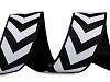 Trouser Side Stripe / Grosgrain Ribbon, Chevron width 32 mm