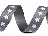 Webband / Gurtband Sterne Breite 19 mm