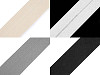 Ruban de biais en coton, largeur pliée 40 mm
