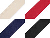 Schrägband Baumwolle Breite 40 mm verbügelt