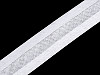 Schrägband aus Baumwolle Breite 30 mm verbügelt
