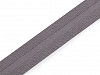 Schrägband aus Baumwolle Breite 30 mm verbügelt