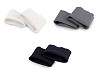 Bord-côte élastique en coton pour manches, largeur 14 cm 