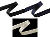 Satin bias binding, width 20 mm, folded