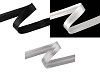 Satin-Schrägband, Breite 20 mm, verbügelt