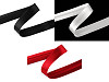 Satin-Schrägband, Breite 20 mm, verbügelt