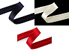 Satin bias binding, width 30 mm, folded