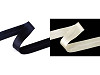 Satin bias binding, width 30 mm, folded