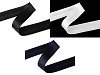 Satin-Schrägband, Breite 30 mm, verbügelt