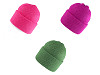 Ladies winter hat with Angora rabbit wool and fine lurex