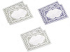 Sets de table brodés, 32 x 45 cm