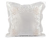 Povlak na polštář vyšívaný 45x45 cm