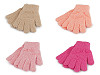 Gants pour enfants tricotés en tissu éponge