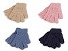 Gants pour enfants tricotés en tissu éponge