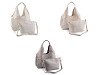 Sac à main 2 en 1 avec motif découpé, 43 x 26 cm