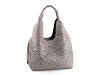 Kabelka s vysekávaným vzorem 2v1 43x26 cm