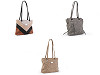 Sac à main en simili cuir brossé
