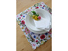 Set de table carré en tissu, 40 x 40 cm