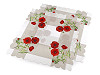 Set de table carré en tissu, 40 x 40 cm