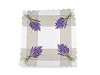 Set de table carré en tissu, 40 x 40 cm