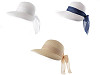 Sommerhut/Strohhut mit Schleife für Damen