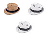 Sombrero veraniego de paja, infantil, coches