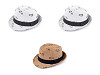 Cappello estivo / di paglia, per bambini, motivo: auto