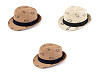 Cappello estivo / di paglia, per bambini, motivo: auto