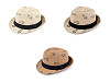 Cappello estivo / di paglia, per bambini, motivo: auto