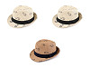 Cappello estivo / di paglia, per bambini, motivo: auto