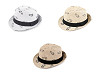 Sombrero veraniego de paja, infantil, coches