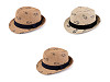 Cappello estivo / di paglia, per bambini, motivo: auto