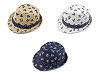 Sombrero de verano/sombrero de paja infantil, ancla