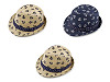 Children's summer hat / straw hat, anchor