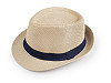 Chapeau de paille/d’été pour homme, unisexe