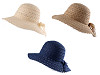 Sombrero veraniego con encaje de algodón para mujer