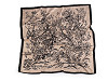 Chusta satynowa 90x90 cm 
