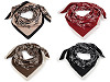 Satin scarf 90x90 cm