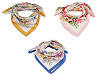 Foulard satiné, 65 x 65 cm