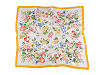 Sciarpa in raso, dimensioni: 65 x 65 cm