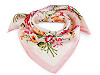 Foulard satiné, 65 x 65 cm