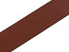 Men's leather belt made of buffalo leather, width 4 cm