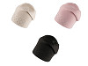 Bonnet d’hiver pour femme/fille avec strass et perles, Lamblook