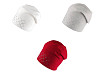 Ladies / girls' winter hat with rhinestones and pearls Lamblook