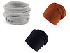 Bonnet/Col tube d’hiver pour femme, Lamblook