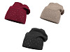 Cappello invernale da donna, con strass