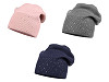 Bonnet d’hiver pour femme avec strass