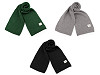 Winter scarf knitted unisex 25x160 cm
